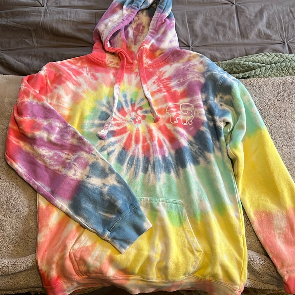 Small Tye Dye Ivory Ella sweatshirt